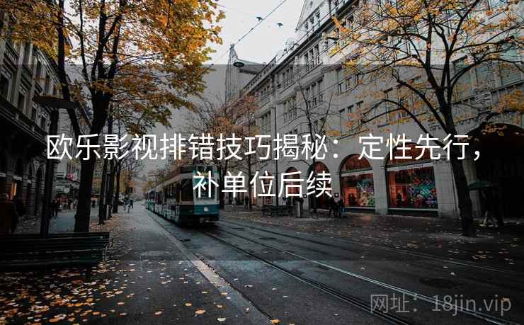 欧乐影视排错技巧揭秘：定性先行，补单位后续