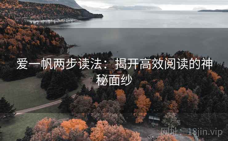 爱一帆两步读法：揭开高效阅读的神秘面纱